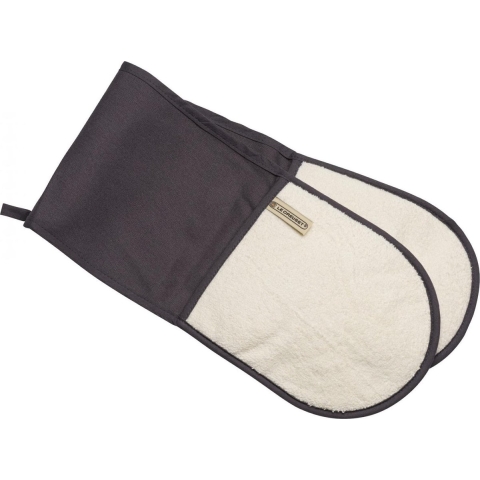 LE CREUSET - Keukentextiel - Dubbele ovenwant Grijs