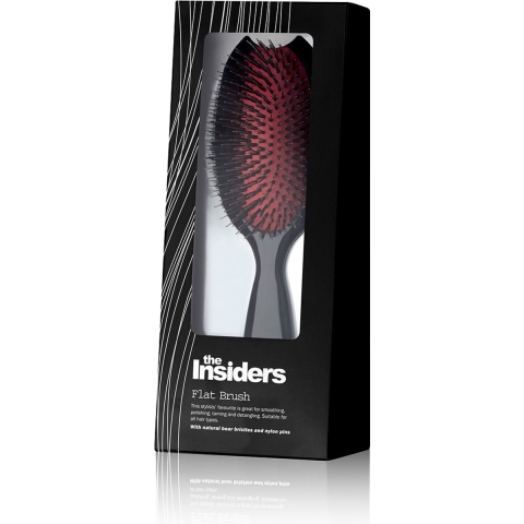 The Insiders - Natural Flat Healthy Hair Brush