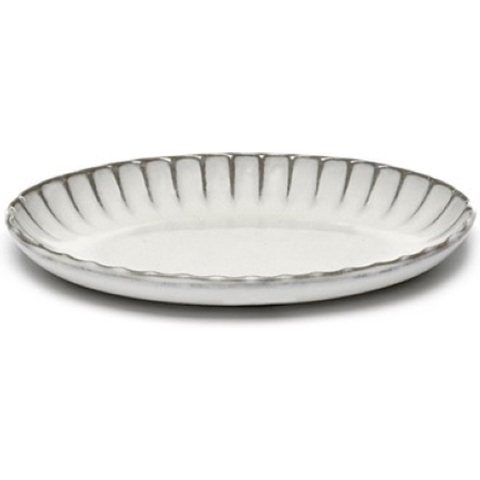 SERAX - Inku - Serveerschaal ovaal diep 22cm Wit