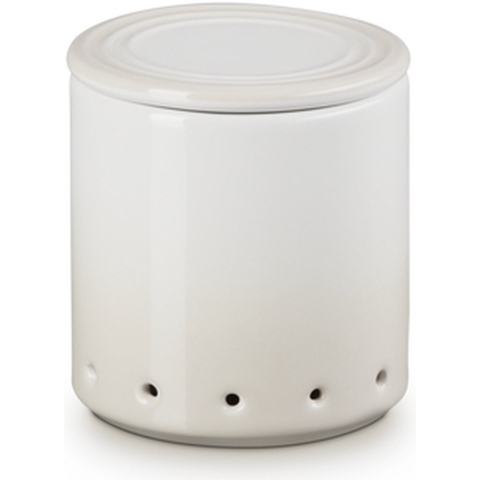 LE CREUSET - Aardewerk - Bewaarpot Knoflook 0,42l Meringue