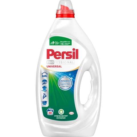 2+2 gratis: Persil Wasmiddel Professional Gel 88 Wasbeurten Universal 4,05 liter