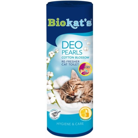 6x Biokat's Deo Pearls Cotton Blossom 700 gr