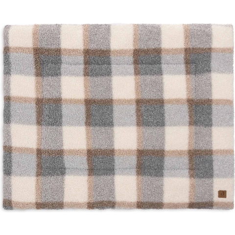 Boxkleed Jollein Check 75x95 Boucle
