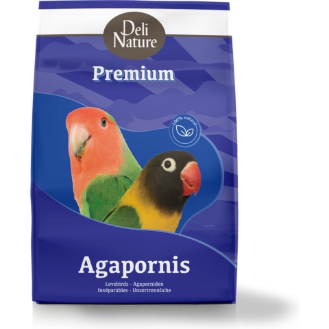 4x Deli Nature Premium Agapornide 4 kg