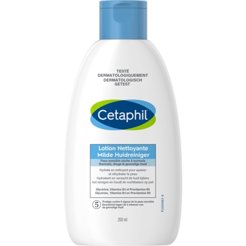4x Cetaphil Milde Huidreiniger 200 ml