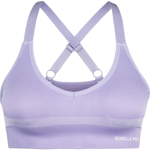 Gorilla Wear Selah Seamless Sportbeha - Lila - S/M