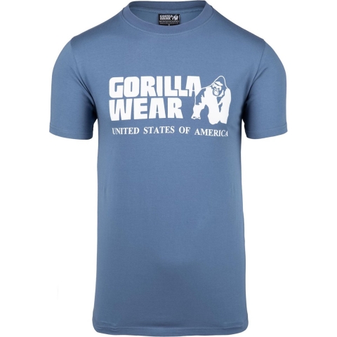 Gorilla Wear Classic T-shirt - Coronet Blauw - XL