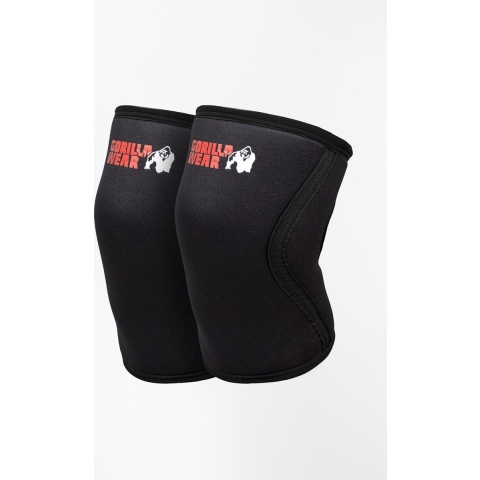Gorilla Wear Knee Sleeves - 7mm - Zwart - L