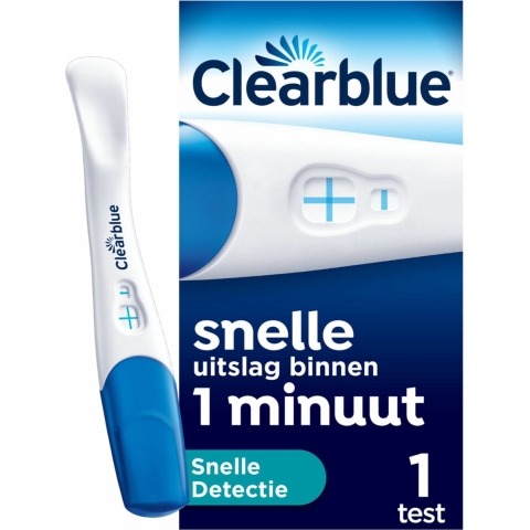 6x Clearblue Zwangerschapstest Snelle Detectie