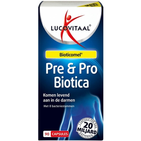 2+2 gratis: Lucovitaal Pre&Probiotica 90 capsules