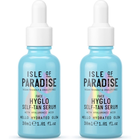 2x Isle of Paradise Bruiningsserum Hyglo Face 30 ml