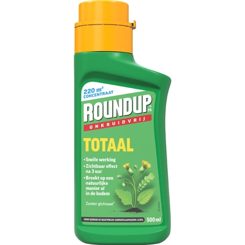 Roundup PA Totaal Onkruidvrij Concentraat 500 ml