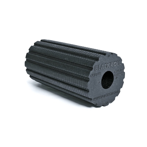 Blackroll Standard Groove Foam Roller - 30 cm - Zwart