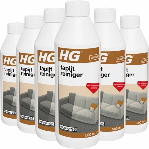 6x HG Tapijtreiniger 500 ml