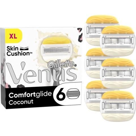 Gillette Venus Scheermesjes Venus ComfortGlide Coconut Leopard 6 stuks