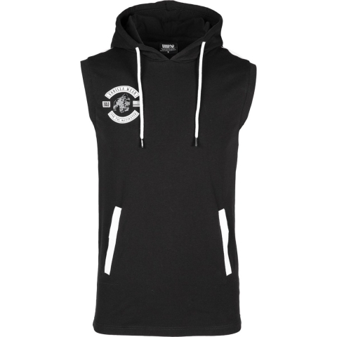 Gorilla Wear Oswego S/L Hooded T-Shirt - Zwart - 3XL