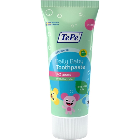 12x TePe Daily Baby Tandpasta 50 ml