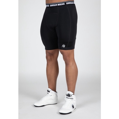 Gorilla Wear Philadelphia Short Tights - Zwart - S