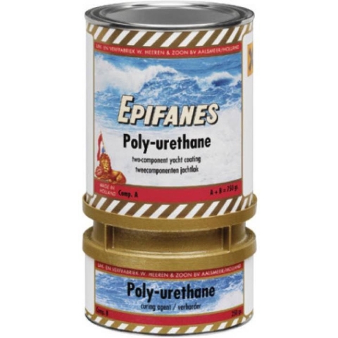 Epifanes Poly-urethane Jachtlak hoogglans 2-componenten aflak 750 gr, 839 wit / 750 gr