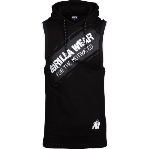 Gorilla Wear Loretto Hooded Tank Top - Zwart - S