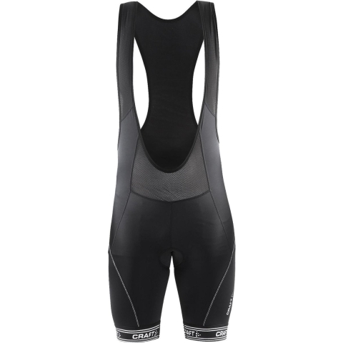 Craft Velo Bibshort fietsbroek kort zwart met wit heren, S