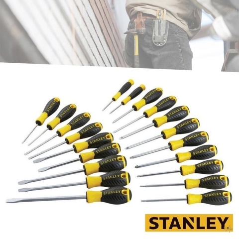 Stanley schroevendraaierset Essential 20-delig