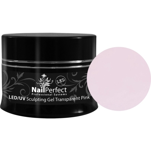NailPerfect LED/UV Sculpting Gel 45gr Transparent Pink