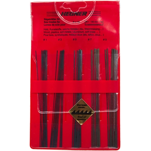 HEGNER 60-delige figuurzaagjes assortiment