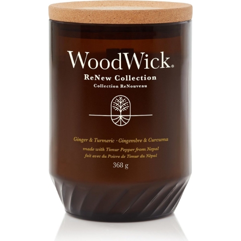 WoodWick ReNew Candle Ginger&Tumeric Large