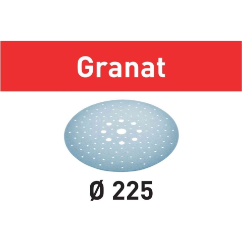 Festool STF D225/128 P80 GR/25 Schuurpapier - Granat - P80 - 225mm (25st)