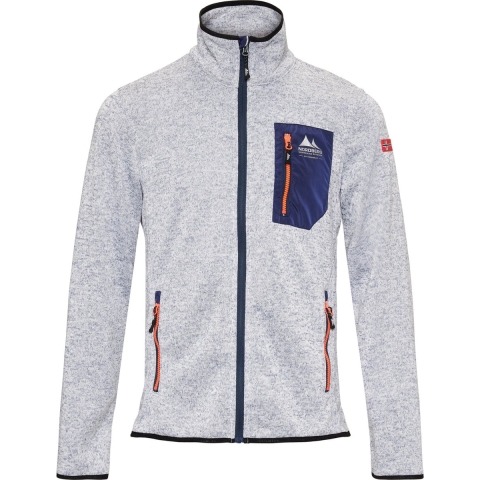 Nordberg Noa fleece vest heren lichtblauw, M