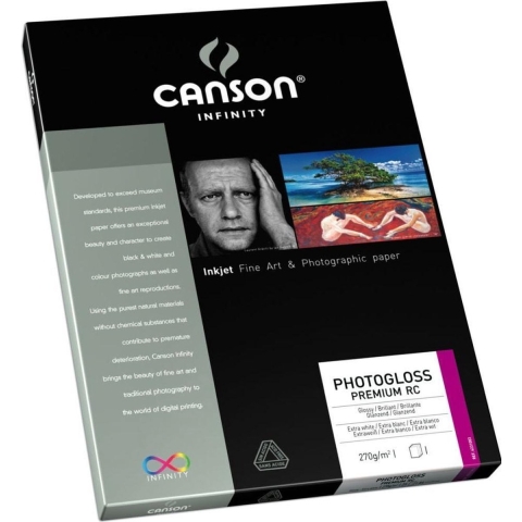 Canson PHOTOGLOSS PREMIUM RC 270g A3 25 vel
