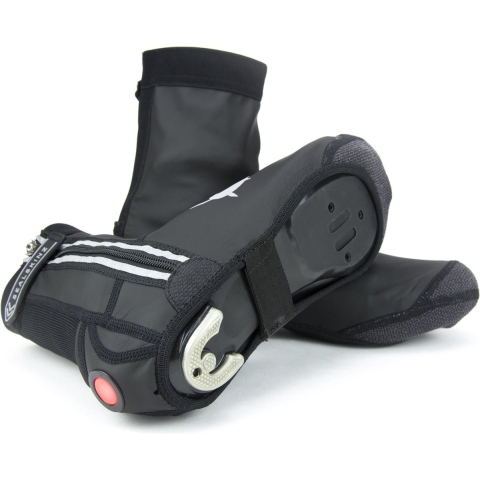 SealSkinz All Weather Cycle LED open zool overschoenen, 47-49
