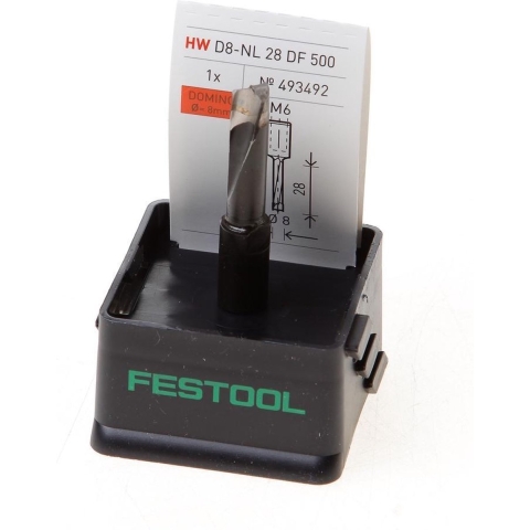 Festool 493492 D 8-NL 28 HW-DF 500 Domino Frees - 8 X 28mm