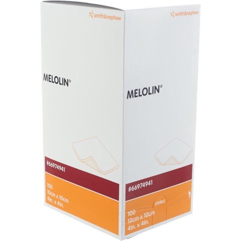 Melolin Niet-Inklevende Kompressen 10 x 10 cm | 100 stuks