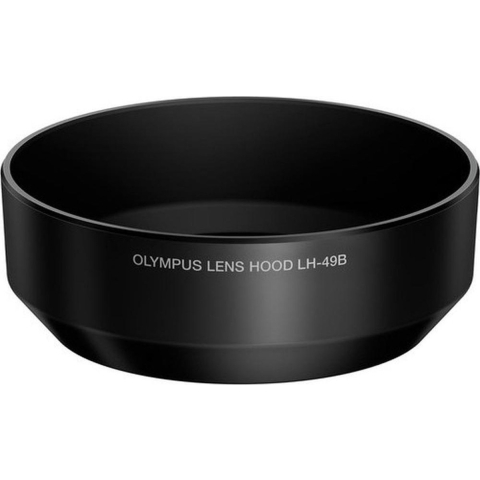 Olympus LH-49B Lens Hood for M.ZUIKO DIGITAL 25mm 1:1.8 black