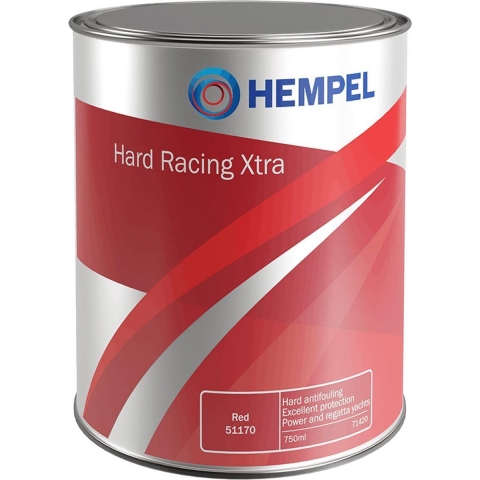 Hempel Hard Racing Xtra 7666C harde antifouling 750 ml, 19990 zwart