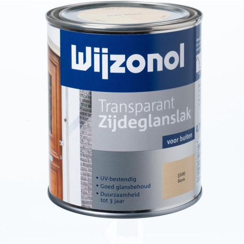 Wijzonol Transparant Zijdeglanslak - 3100 Blank - 0,75L