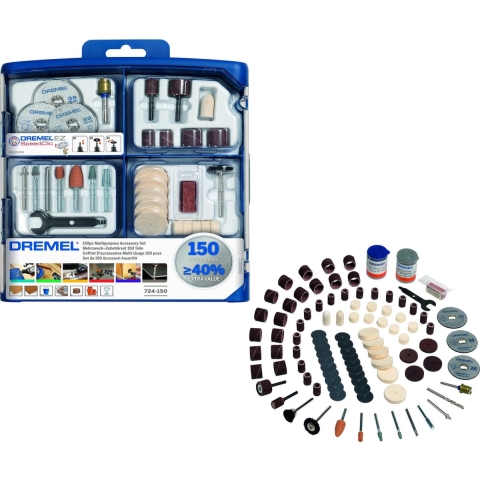 Dremel 2615S724JA 150 Delige Accessoireset In Opbergkoffer