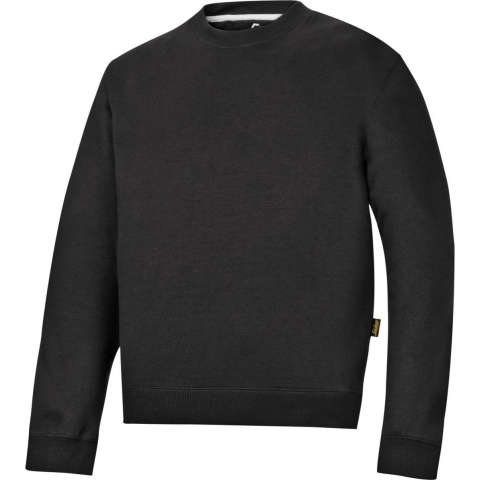 Snickers 2810 Sweatshirt - Zwart - Maat XL