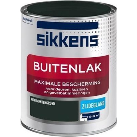 Sikkens Buitenlak Zijdeglans - Monumentengroen - 750ml