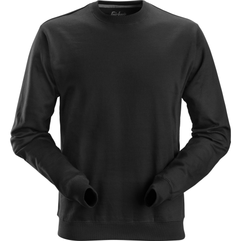 Snickers 2810 Sweatshirt - Zwart - Maat XXL