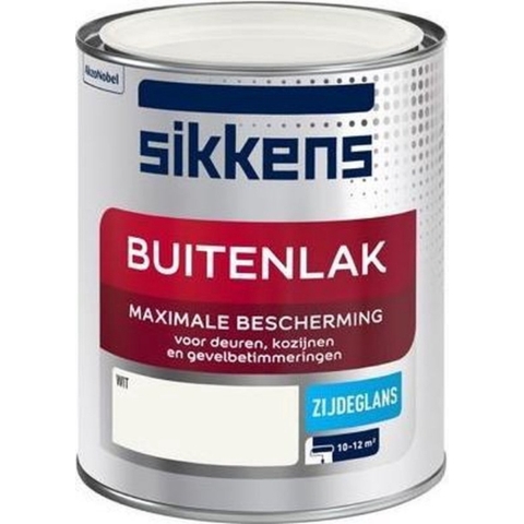 Sikkens Buitenlak Zijdeglans - Wit - 750ml