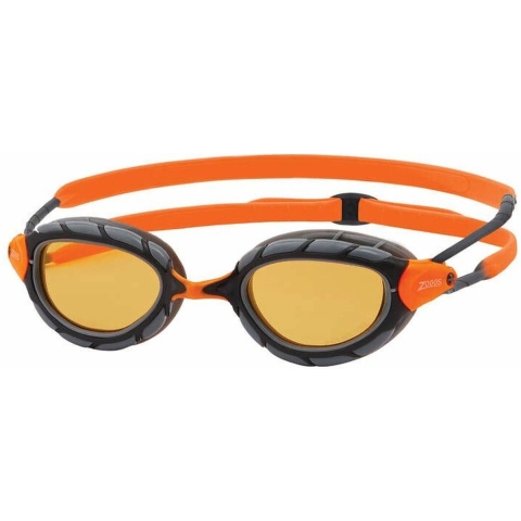 Zoggs Predator polarized ultra zwembril zwart/oranje
