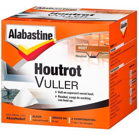 Alabastine Houtrotvuller - Poeder - Naturel/vuren - 1kg