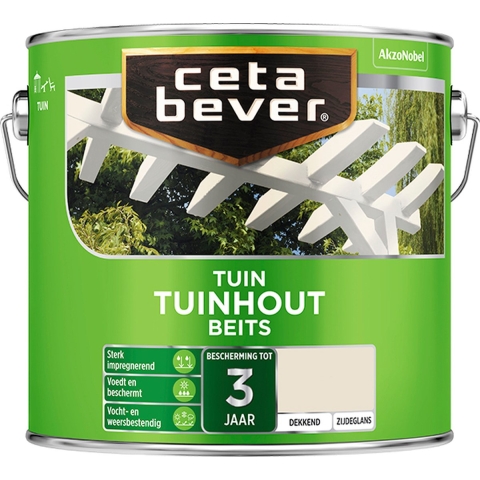 Cetabever Tuinbeits Tuinhout Dekkend - Op Kleur Gemengd - 2,5L