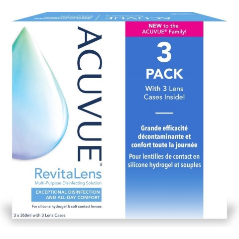 Acuvue RevitaLens TRIO | 3 x 360 ml