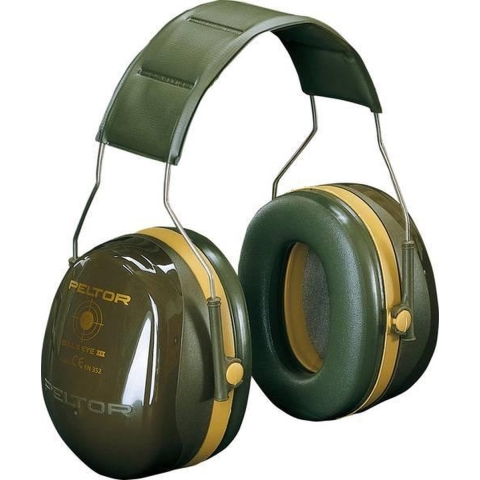 3M PELTOR Bull's Eye III Gehoorkap Met Hoofdbeugel - 35 DB