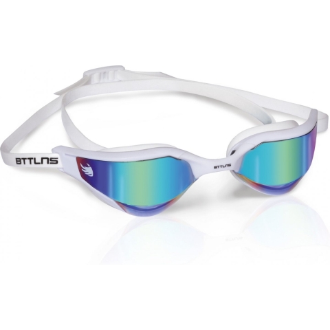 BTTLNS Sunfyre 1.0 spiegellenzen zwembril wit/regenboog