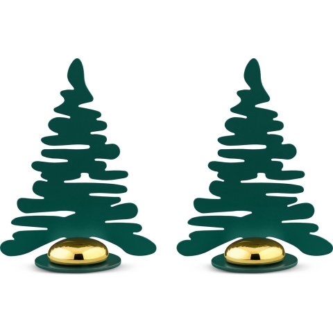 Alessi Bark Roodtboom Roodtdecoratie Set Van 2 Groen